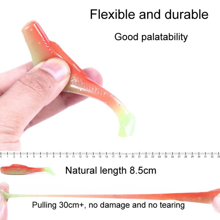 Outdoor Fishing Floating Soft Bait 8cm-5g Bionic False Lure