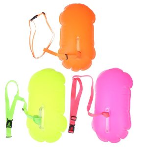 Inflatable Swim Buoy; Swim Float Bag/Airbag/tow Float/buoyancy For Open Water Swimming