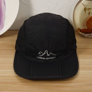 Outdoor Sunshade Baseball Cap Unisex Rainproof Waterproof Quick-drying Folding Hat Women Men's Fishing Sunscreen Baseball Cap New Year Presents Christmas Valentine's Gift For Her