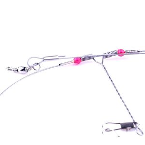 10pcs Fishing Wire Leader Trace With Snap