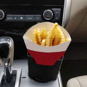 French Fry Cup Drink Beverage Fast Food Holders Plastic Phone Mount Holder