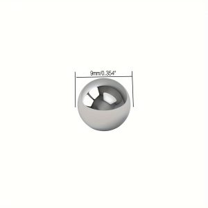 Xemussa 100pcs 9mm Carbon Steel Bearing Balls Precision Balls ,suitable for slingshots and bicycle bearings, durable outdoor leisure accessories, decorations