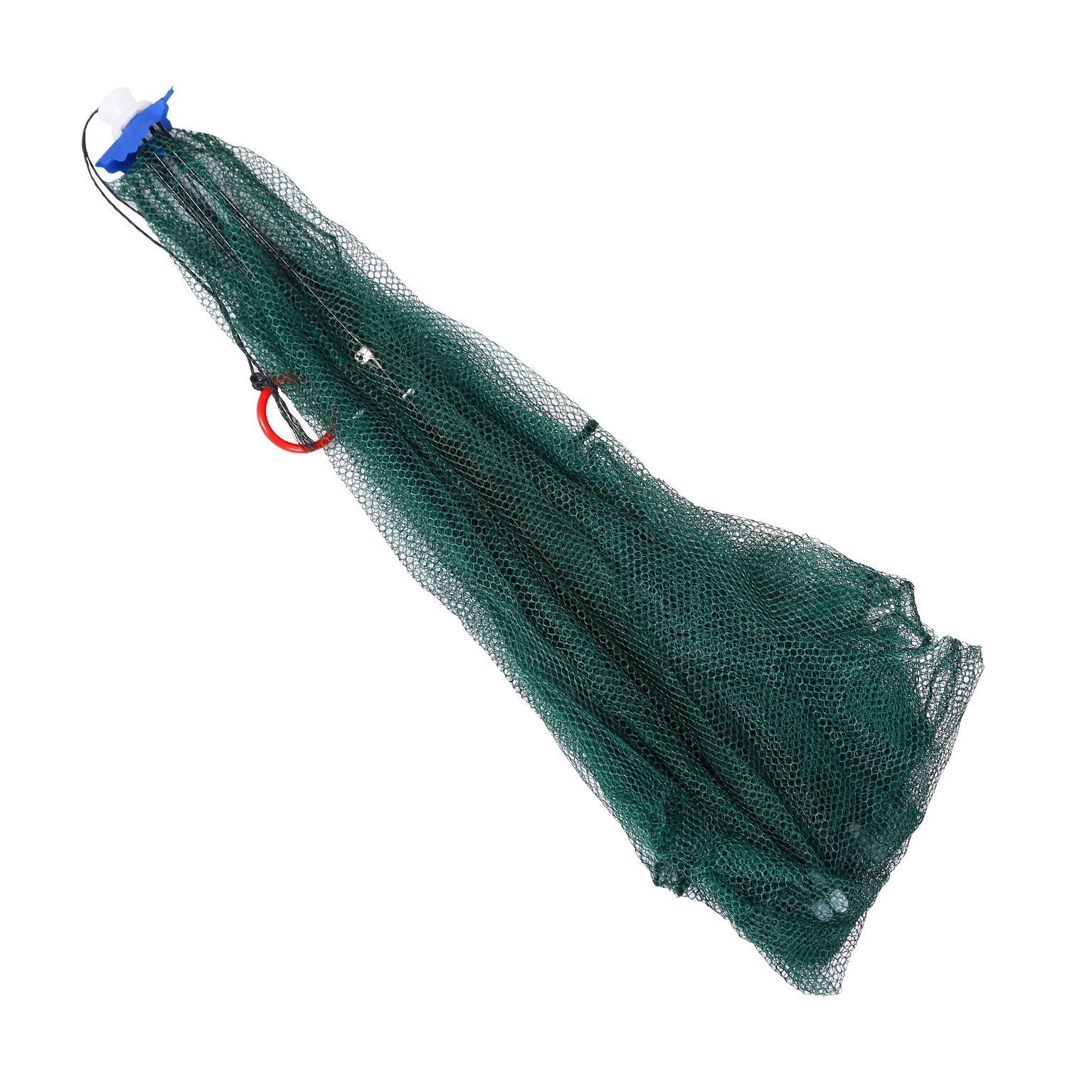 Foldable Fishing Bait Net Trap Crab Net Shrimp Minnow Crawdad Fish Cast Dip Cage Mesh Automatic Contraction